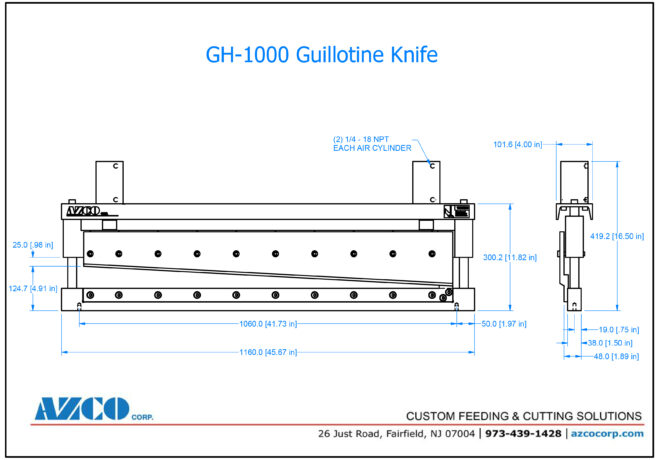 GH1000 Product Drawing