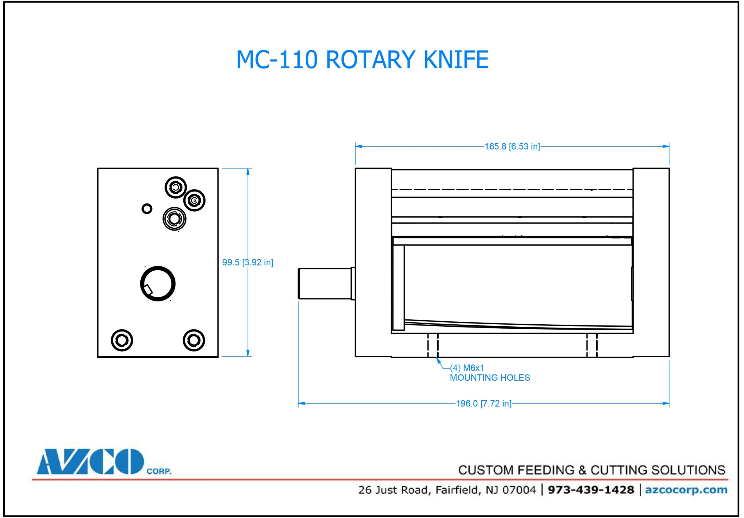 Fabric Rotary Cutting Blade 110MM - Strong H #KE148