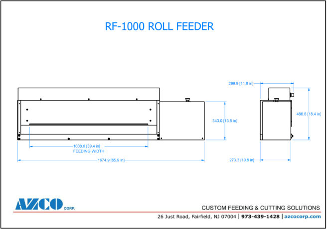 RF-1000 Product Drawing
