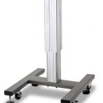 Portable equipment stand style H