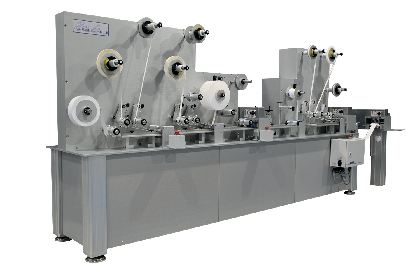 Multi land laminating system enables you to manufacture test strips